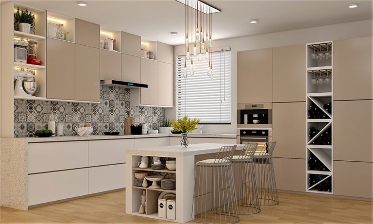 cream-colored-kitchen-cabinets